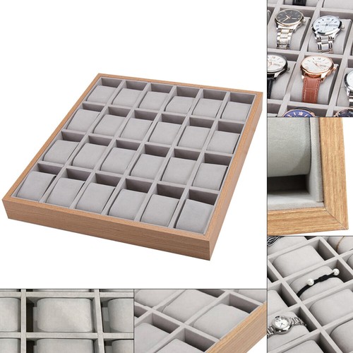Slots wood watch box - 24,